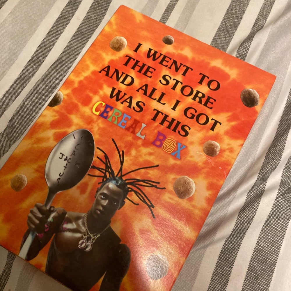 Travis Scott Cereal Box (NOT OPEN)